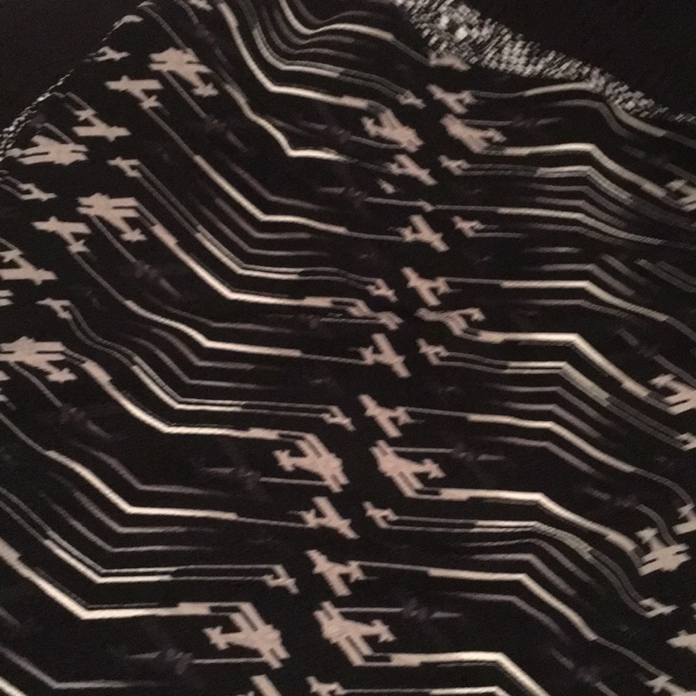 LulaRoe large Cassie.  Airplanes